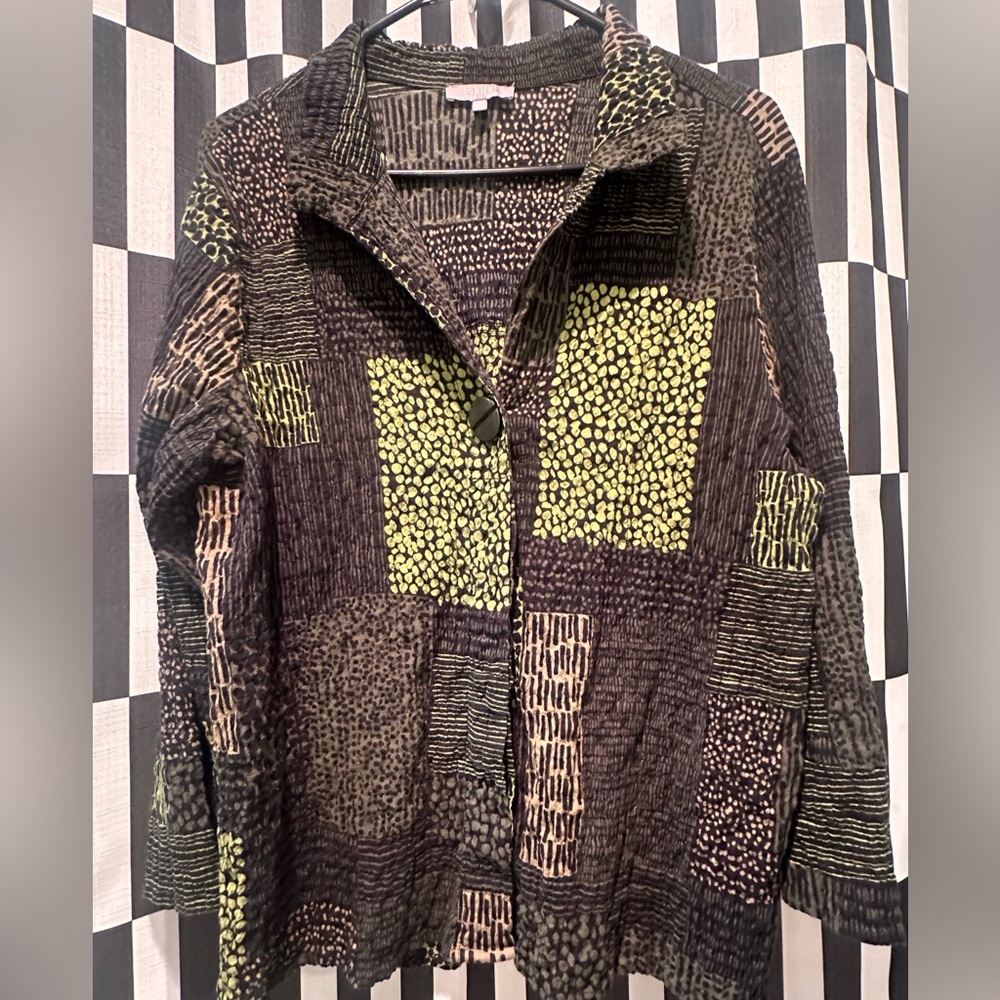 Habitat Patchwork Patterned Women's blouse - image 7